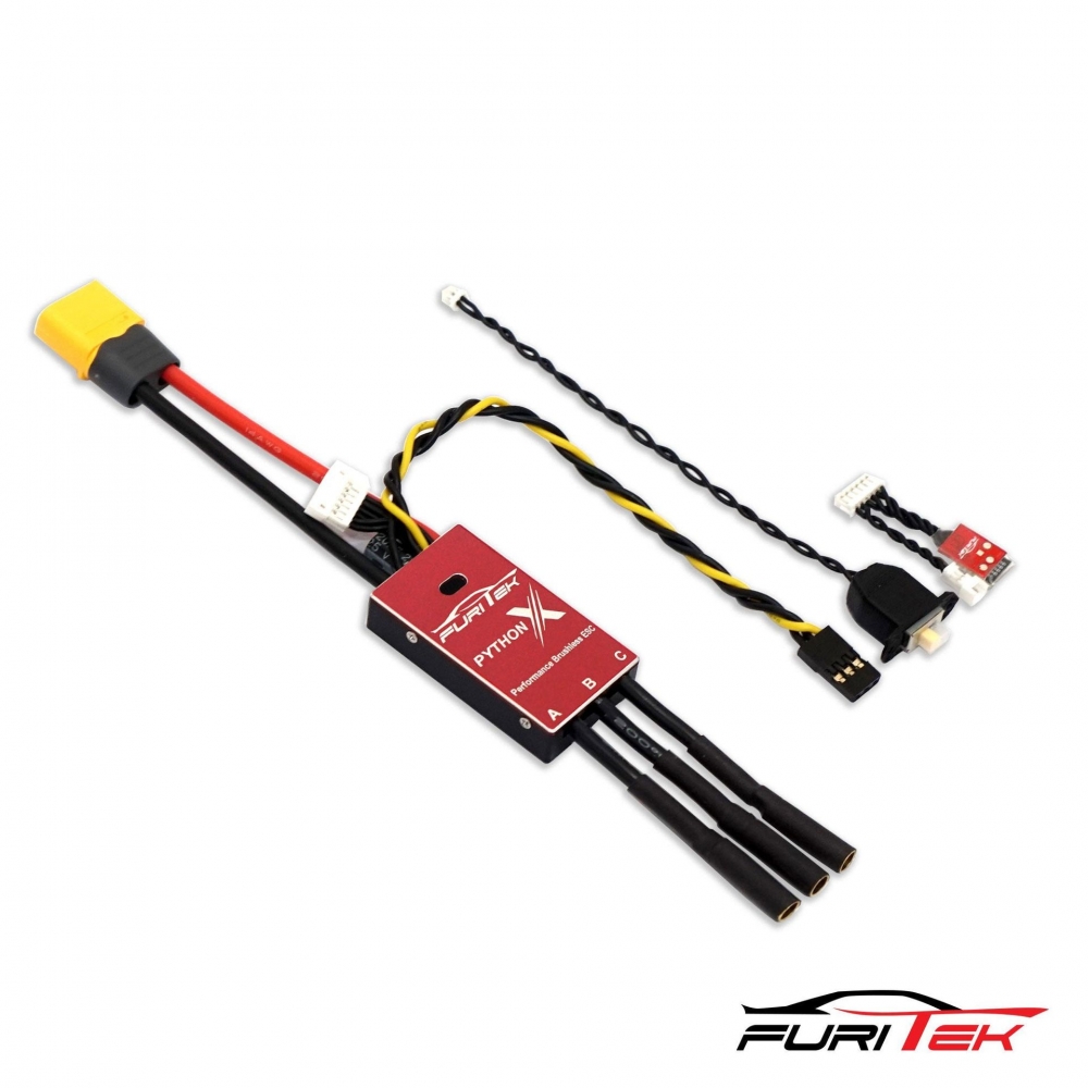 Python Brushless Motor Box Dynamik 380 Brushless Motor FURITEK Python X Brushless ESC & DYNAMIK ...