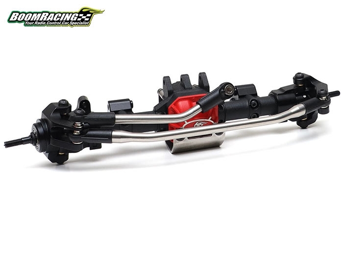 Boom Racing AR44 Stainless Steel Wide Angle Steering Link Set for Axle