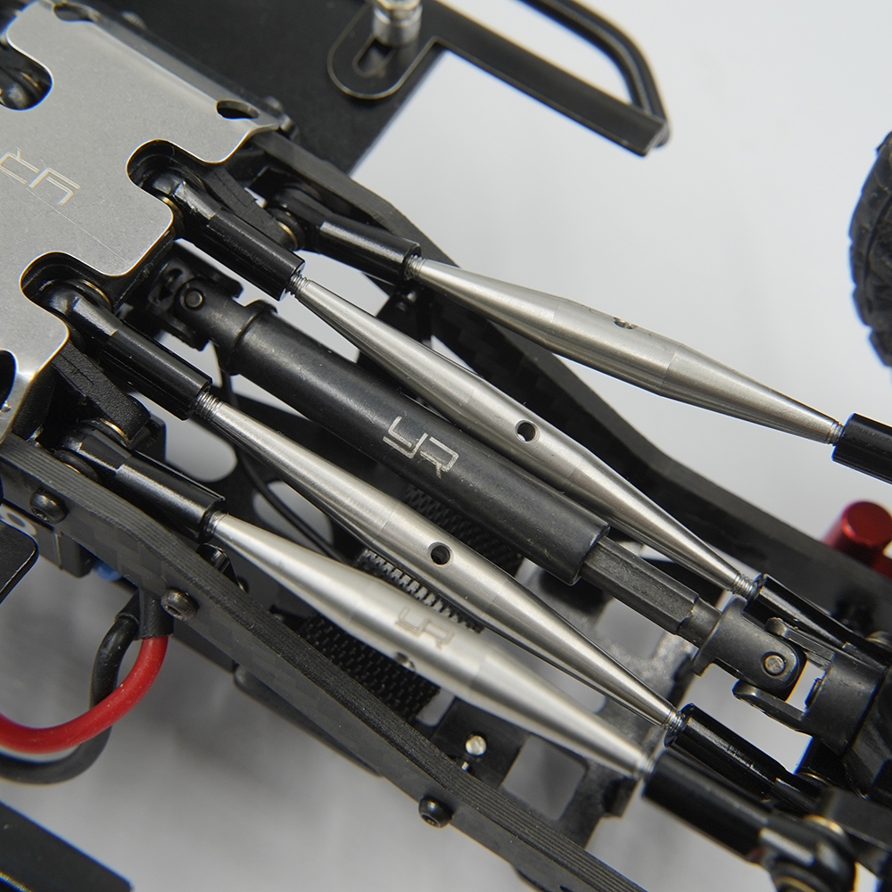 Yeah Racing 133.5mm Wheelbase Steel Link Set For Axial SCX24 Deadbolt