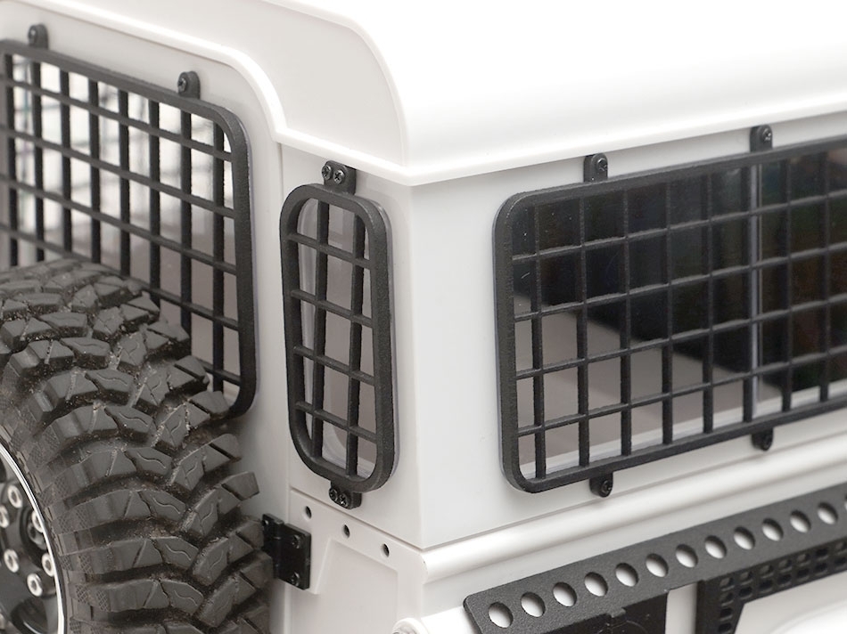Rc Window Guard Boom Racing B3D™ Nylon Front and Rear Window Guard for TRC D110 Station ...