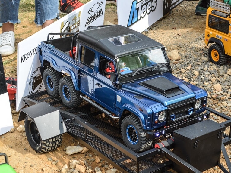 Team Raffee Team Raffee Co. D110 6x6 Pickup Truck Hard Body Kit for Boom Racing ...
