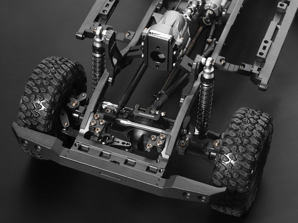 Boom Racing 1/10 4WD Scale Performance Chassis Kit 4-Link Version For ...