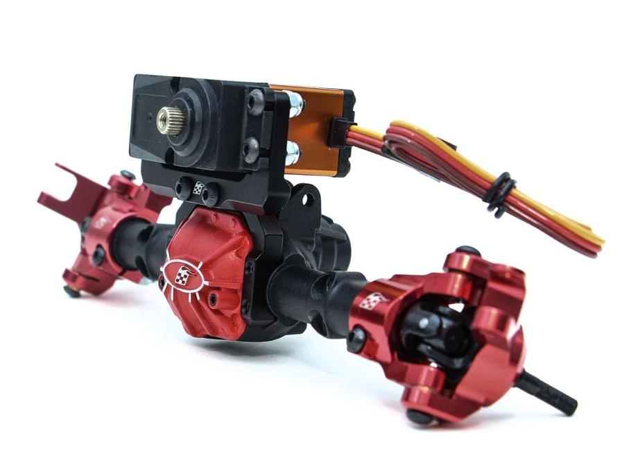 Boom Racing AR44 Axle Mounted Servo Conversion Kit w/ 4Link Truss