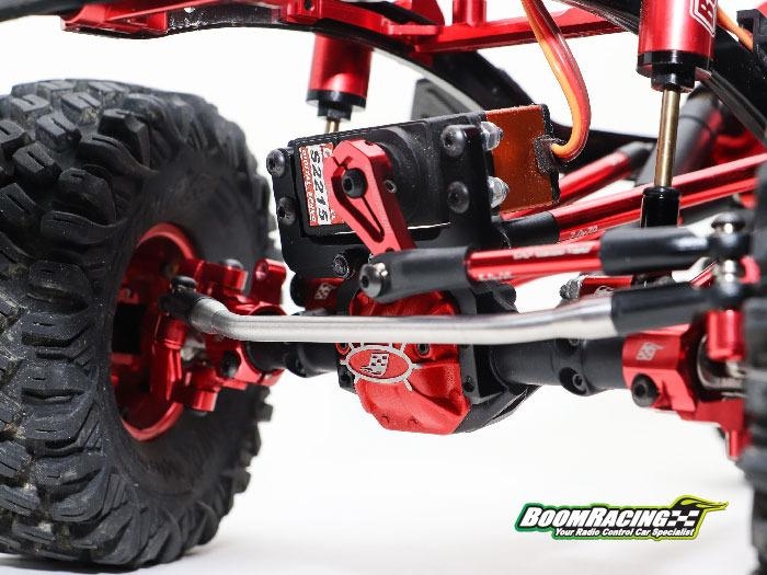 Boom Racing AR44 Axle Mounted Servo Conversion Kit w/ 4Link Truss
