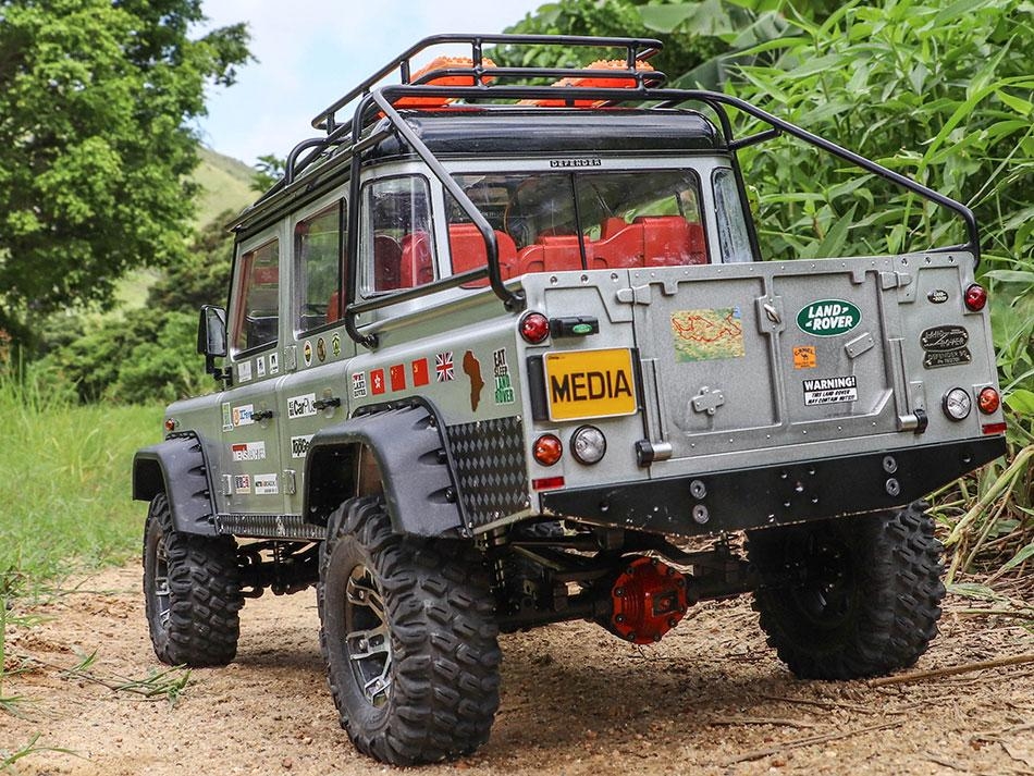 Team Raffee Team Raffee Co. Defender Pickup Truck 1/10 Hard Body D110 w/ Plastic ...