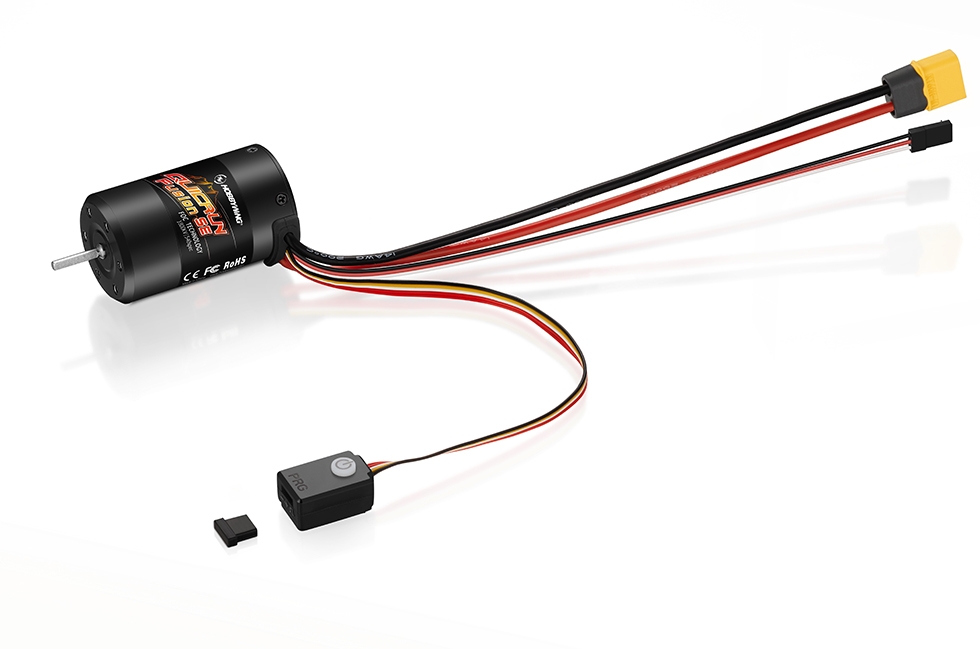 HobbyWing QuicRun Fusion SE 1200KV RC Mester, din radiostyrte butikk