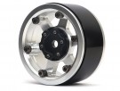 Boom Racing TE37XD KRAIT™ 1.9 Deep Dish Aluminum Beadlock Wheels w/ XT601 Hubs (4) Silver  thumbnail
