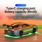 Turbo Racing 1:76 Mini RC Toyota Supra RTR Metallic Gray thumbnail