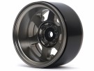 Boom Racing TE37XD KRAIT™ 1.9 Deep Dish Aluminum Beadlock Wheels w/ XT601 Hubs (4) Gun Metal thumbnail