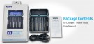 XTAR X4 Li-Ion lader 2.0A 100-240V thumbnail