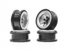 Boom Racing KRAIT™ 1.0in Terra Beadlock Wheel Lite Version (4) Silver thumbnail