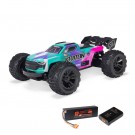 Arrma 1/16 MINI KRATON 3S DSC 4X4 RTR Brushless Speed Truck (Battery and Charger Included), Teal/Pink thumbnail