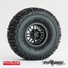 Pitbull 1.9 Scale RACELINE Ryno Aluminum Beadlock Wheels Black - 4pcs thumbnail