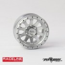 PitBull 1.9 RACELINE Scale Clutch Aluminum Beadlock Wheels Silver - 4pcs thumbnail