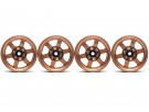 Boom Racing TE37XD KRAIT™ 1.9 Deep Dish Aluminum Beadlock Wheels w/ XT601 Hubs (4) Bronze thumbnail