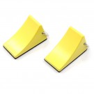 Yeah Racing 1/10 RC Rock Crawler Accessory Reifenstopper 2pcs Yellow For Tractor Truck thumbnail