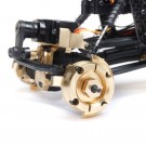 Axial Hex Hub, Brass (2): SCX24, AX24 thumbnail