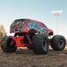 Arrma 1/10 GORGON 4X2 MEGA 550 Brushed Monster Truck RTR with Battery and Charger, Red thumbnail