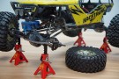 Yeah Racing 1/10 RC Rock Crawler Accessory Height Adjustable 3 Ton Jack Black 2pcs thumbnail