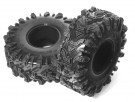 Boom Racing AGGRESSOR™ 1.9in Rock Crawling Tire GEKKO™ BLACK w/ 2-Stage Foam Inserts - 4.75in/120mm OD (2) thumbnail