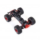 Arrma 1/10 QUAKE 223S DSC 2WD RTR Brushless Monster Truck, Red thumbnail
