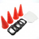 Yeah Racing 1/10 Scale Traffic Cone Accessory 4pcs thumbnail
