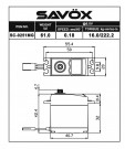 Savöx SC-0251MG Metall drev thumbnail