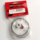 Hobby Details RC Car Servo Winch Silver Barrel and Red Hook Set thumbnail