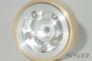 SSD 1.0in Aluminum / Brass Slot Beadlock Wheels (2) thumbnail