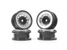 Boom Racing KRAIT™ 1.0in Terra Beadlock Wheel Lite Version (4) Silver thumbnail