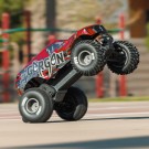 ARRMA 1/10 GORGON 223S 2WD RTR Brushless Monster Truck, Red/Black thumbnail