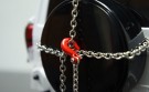 Yeah Racing 1/10 RC Rock Crawler Accessory 96cm Long Chain and Hook Set Red thumbnail