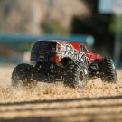 ARRMA 1/10 GORGON 223S 2WD RTR Brushless Monster Truck, Red/Black thumbnail