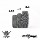 Pitbull BRAVEN BERSERKER 3.95X1.35-1.55 SCALE RC / ALIEN KOMPOUND / w/Foam (2 tires & 2Foams) thumbnail