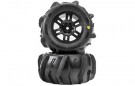 Pro-Line Racing 1/16 Dumont F/R MT Tires Black Split Six (2): ARRMA MINI KRATON thumbnail