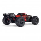 Arrma 1/16 MINI KRATON 3S DSC 4X4 RTR Brushless Speed Truck, Black/Red thumbnail