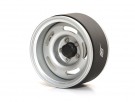 Boom Racing ProBuild™ 1.9in Slot Mags Jelly Bean Adjustable Offset Aluminum Beadlock Wheels (2) Flat Silver/Flat Silver thumbnail