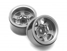 Boom Racing TE37XD KRAIT™ 1.55 Deep Dish Aluminum Beadlock Wheels w/ XT601 Hubs (2) Gun Metal thumbnail