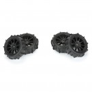 Pro-Line Racing 1/14 Dumont F/R Tires MTD 12mm Black Mach-10 (4): Typhon GROM thumbnail