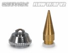 Hobbynox FLOW-TF V2 Airbrush Top Feed 0.3/0.5/0.8mm 2/5/13cc 1.8m Hose thumbnail