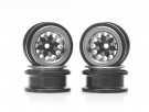 Boom Racing KRAIT™ 1.0in Terra Beadlock Wheel Lite Version (4) Gun Metal thumbnail