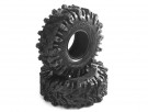Boom Racing AGGRESSOR™ 1.9in Rock Crawling Tire GEKKO™ BLACK w/ 2-Stage Foam Inserts - 4.75in/120mm OD (2) thumbnail