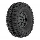 Pro-Line 1/24 Trencher Fr/Rr 1.0in Tires Mounted 7mm Black Impulse (4): SCX24 thumbnail