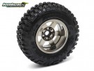 Boom Racing TE37XD KRAIT™ 1.9 Deep Dish Aluminum Beadlock Wheels w/ XT601 Hubs (4) Bronze thumbnail