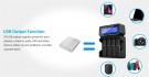 XTAR X4 Li-Ion lader 2.0A 100-240V thumbnail