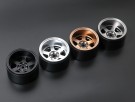 Boom Racing TE37XD KRAIT™ 2.2 Deep Dish Aluminum Beadlock Wheels w/ XT601 Hubs (2) Gun Metal thumbnail