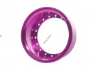 Boom Racing ProBuild™  Extra Wide Alum 19.5mm Wheel Barrel (1) Purple thumbnail