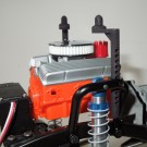 3D-Print: Karosserifester tilpasset brede front-støtdemperfester til SSD Trail King thumbnail