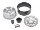 Boom Racing 1.9in S100 Steelie Reversible Beadlock Wheels w/ XT504 Hub (2) Gun Metal thumbnail