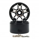 Yeah Racing 1.9 Aluminum CNC 5 Spoke Beadlock Rim 2pcs thumbnail
